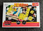 2 Puzzels Mickey Mouse Trefl 8+ jaar 2 x 40 stukjes, 10 tot 50 stukjes, 6 jaar of ouder, Zo goed als nieuw, Ophalen