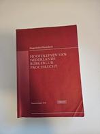 Hoofdlijnen van Nederlands Burgerlijk Procesrecht, W. Hugenholtz; W.H. Heemskerk; W. Heemskerk, Ophalen of Verzenden, Zo goed als nieuw