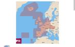 Raymarine lighthouse kaart West Europa, Ophalen, Zo goed als nieuw