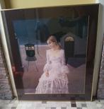 Grote ingelijste P. Delvaux - La robe de mariée (1976, Ophalen, 75 tot 100 cm, 75 cm of meer