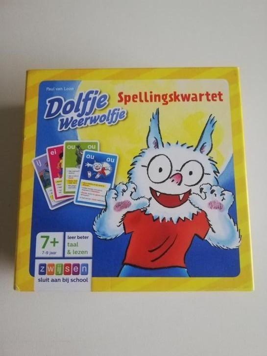 Dolfje Weerwolfje Spellingskwartet, Kinderen en Baby's, Speelgoed | Educatief en Creatief, Zo goed als nieuw, Taal en Lezen, Ophalen of Verzenden