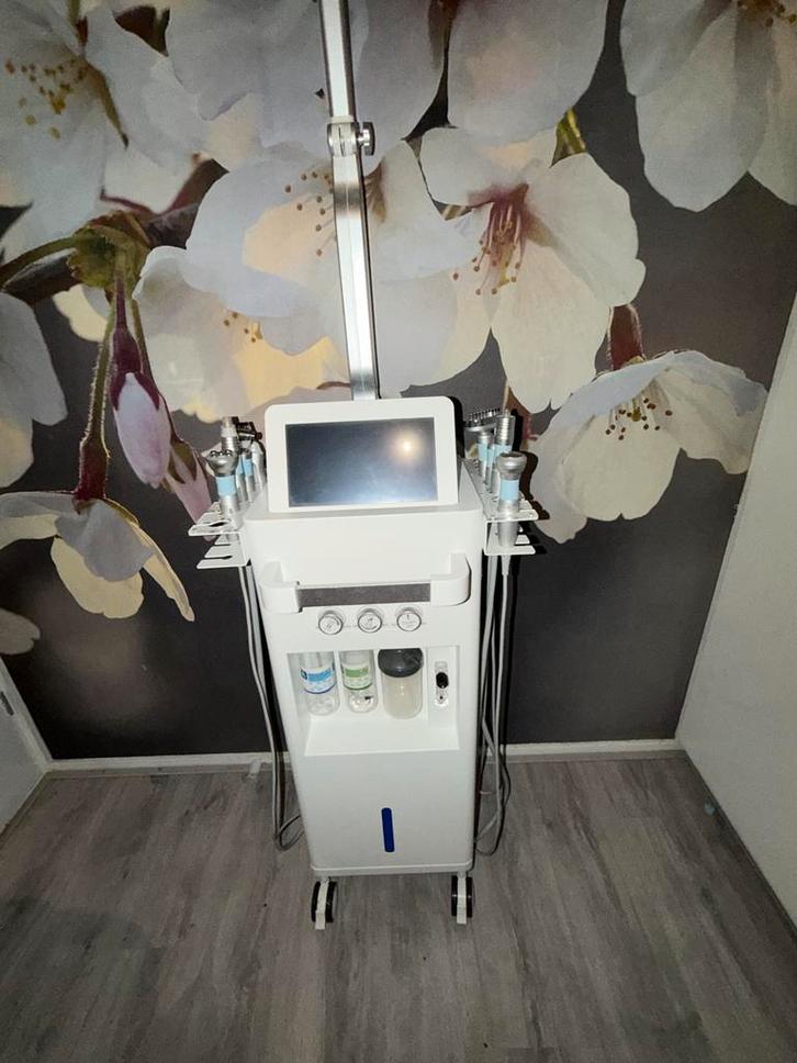 Professioneel Hydrafacial Apparaat met LED-Therapie, Witgoed en Apparatuur, Persoonlijke-verzorgingsapparatuur, Zo goed als nieuw