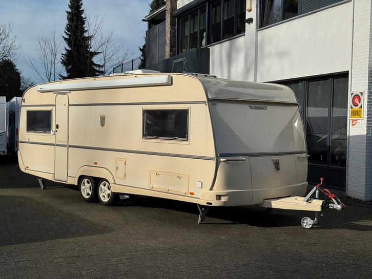 Tabbert comtesse 620 mover/airco/luifel, Caravans en Kamperen, Caravans, Particulier, tot en met 4, Rondzit, Tabbert, Serviceluik