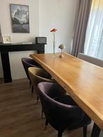 Eikenhouten tafel merk Zuiver, Ophalen, 100 tot 150 cm, Eikenhout, 200 cm of meer
