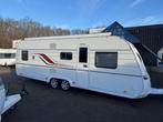 Tabbert Da Vinci 655 KD | Stapelbed | Mover | Airco | Luifel, Caravans en Kamperen, Caravans, Rondzit, Tabbert, Bedrijf, Overige typen
