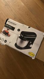 Keuken machine zwart Silvercrest 600W, 4 liter of meer, Ophalen, Gebruikt, 3 snelheden of meer
