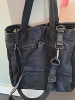 Leren (schouder) tas van Mart Visser, Ophalen of Verzenden, Zo goed als nieuw, Zwart
