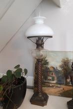 Antiek olielamp brons messing.
Depose uit Parijs.
Petroleum, Ophalen of Verzenden