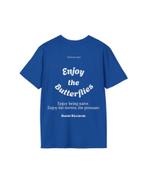 F1 Butterflies T-Shirt, Blue/Charcoal/White, S/M/L/XL, Ophalen of Verzenden, Nieuw, Korte mouw