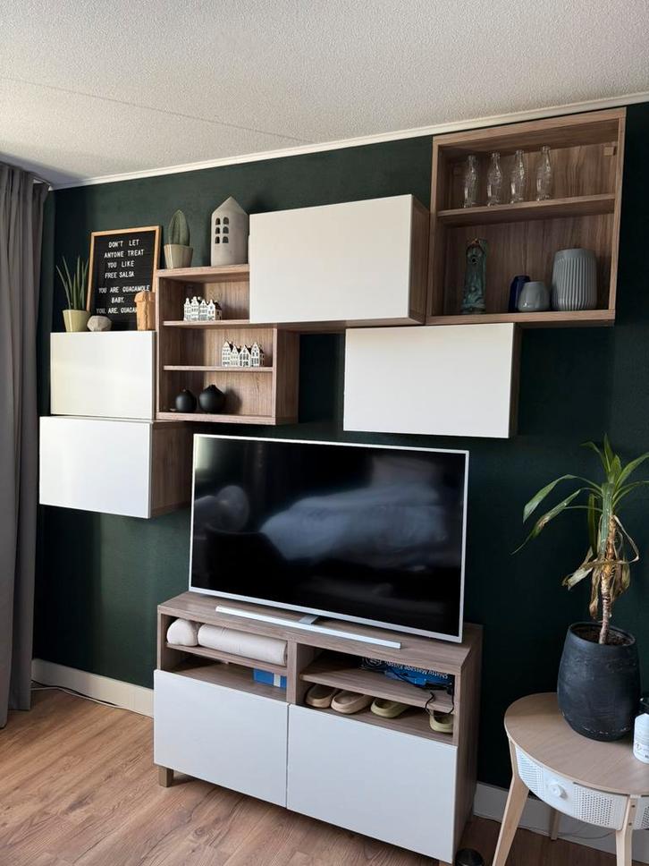 IKEA besta tv meubel, Huis en Inrichting, Kasten | Wandmeubels, Zo goed als nieuw, Minder dan 100 cm, 25 tot 50 cm, Ophalen