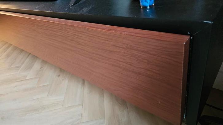 Zwevend TV Meubel - Houtlook & Alcubond - 241x44x30cm, Huis en Inrichting, Kasten | Televisiemeubels, Minder dan 100 cm, 25 tot 50 cm