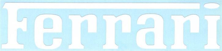 Ferrari sticker #9, Auto diversen, Autostickers, Ophalen of Verzenden