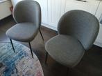 Eettafelstoelen, Huis en Inrichting, Stoelen, Ophalen, Gebruikt, Twee, Stof