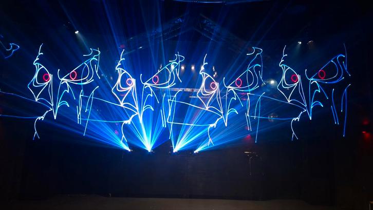 4x 6W RGB Laser - 30kpps Scanners nieuw, Muziek en Instrumenten, Licht en Laser, Nieuw, Laser, Ophalen