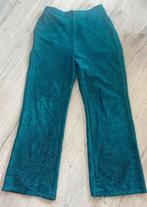 Flared glitterbroek - maat 40, Kleding | Dames, Broeken en Pantalons, Maat 38/40 (M), Blauw, Zo goed als nieuw, Lang