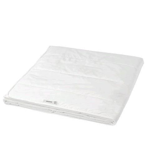 Dekbed Ikea Grusstarr 200x200, Huis en Inrichting, Slaapkamer | Beddengoed, Zo goed als nieuw, Deken of Dekbed, Tweepersoons, Wit