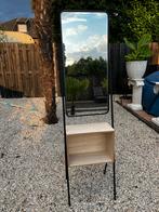 Kaptafel met grote spiegel, Huis en Inrichting, Tafels | Kaptafels, Ophalen, 50 tot 100 cm, Zo goed als nieuw, Minder dan 100 cm