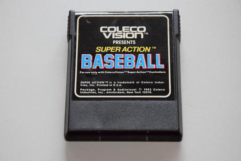 Colecovision (CBS): Super Action Baseball, Spelcomputers en Games, Games | Overige, Gebruikt, Sport, 2 spelers, Vanaf 3 jaar, Ophalen of Verzenden