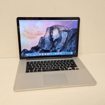 MacBook Pro 15 Inch 2015 - i7 2,2GHz 16GB RAM 512GB SSD beschikbaar voor biedingen