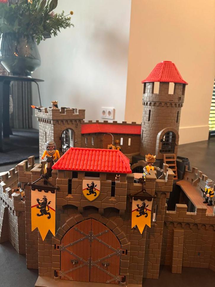 Playmobil 4865  - Kasteel met toebehoren, Kinderen en Baby's, Speelgoed | Playmobil, Gebruikt, Complete set, Ophalen of Verzenden