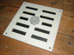 ventilatie schuifrooster wit 15,5 x 15,5 cm, Ophalen, Zo goed als nieuw, Ventilator