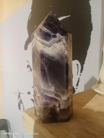 Amethist Kristal Zuil - 0.5 kg beschikbaar voor biedingen