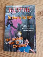 R.L. Stine - Het raadsel van de zombies, Ophalen of Verzenden, Zo goed als nieuw, R.L. Stine