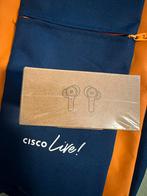 Cisco Live 2025 BLACK Airpods + rugtas, Ophalen of Verzenden, Nieuw, In gehoorgang (in-ear), Bluetooth