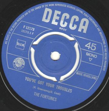 The Fortunes – You've Got Your Troubles / I've Got To Go beschikbaar voor biedingen