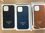 Apple Iphone 12 Pro Max Leren hoesjes, Ophalen of Verzenden, Zo goed als nieuw, IPhone 12 Pro Max