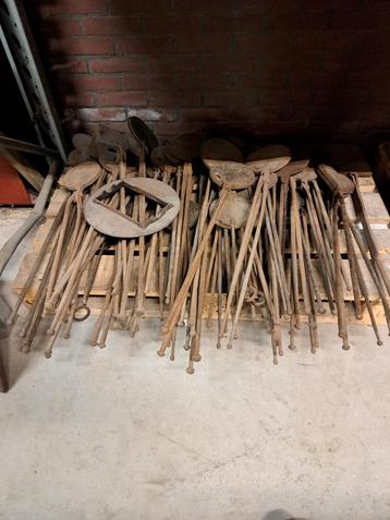 Wafelijzer oud Retro beschikbaar voor biedingen