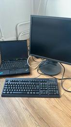 Lenovo X201 Windows 11 laptop 8 GB met Eizo monitor, Computers en Software, Windows Laptops, Gebruikt, HDD, 2 tot 3 Ghz, Qwerty