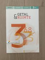 Getal & Ruimte 12e ed vwo 3 werkboek wiskunde, Overige vakken, VWO, Nieuw, Ophalen of Verzenden