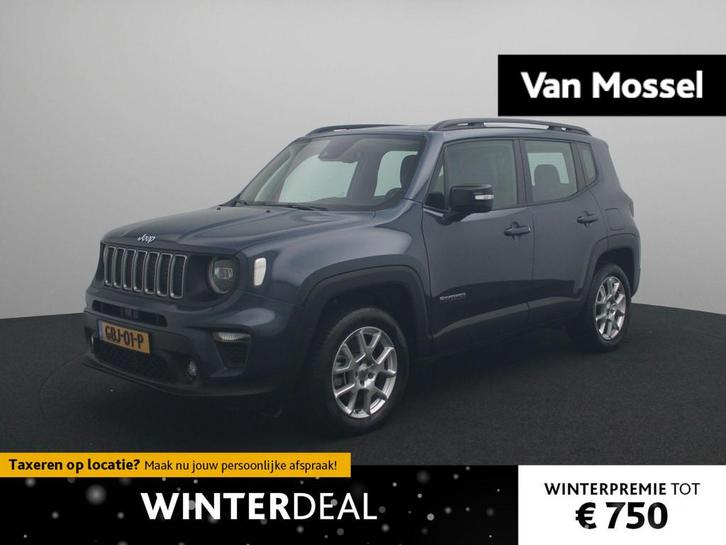 Jeep Renegade 4xe 190 Plug-in Hybrid Electric Altitude | Nav, Auto's, Jeep, Bedrijf, Te koop, Renegade, 4x4, ABS, Achteruitrijcamera