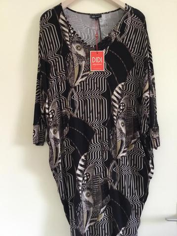 Nieuwe Didi jurk tuniek maat L XL mooie grafische print. beschikbaar voor biedingen