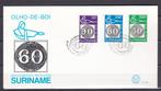 Republiek Suriname FDC Zonnebloem nr. E 167 Onbeschreven, Postzegels en Munten, Postzegels | Eerstedagenveloppen, Ophalen of Verzenden