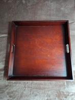 Houten Dienblad Rechthoekig, Huis en Inrichting, Ophalen, Gebruikt, Rechthoekig, Hout