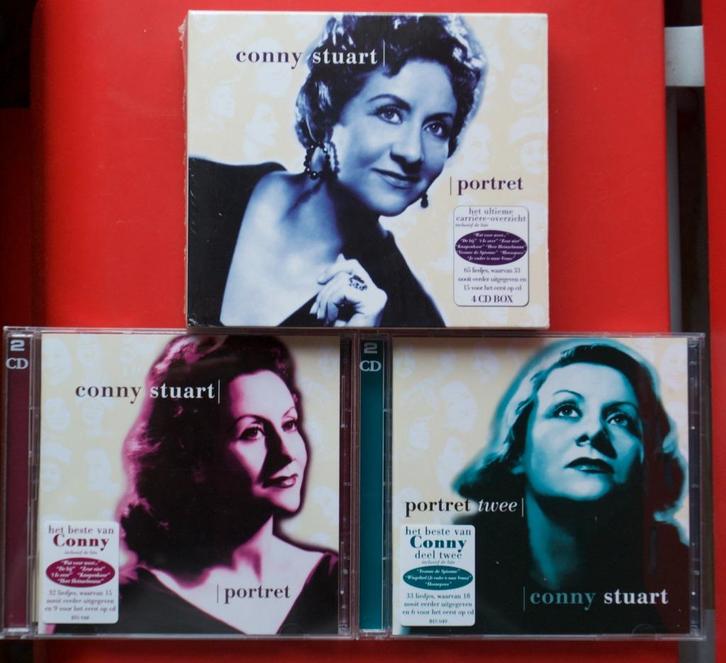 box Conny Stuart Portret deel 1+2 met Uitverkoren Zeur niet, Cd's en Dvd's, Cd's | Overige Cd's, Zo goed als nieuw, Ophalen of Verzenden