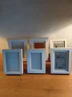 6x Ikea Ribba fotolijsten - wit hout, Ophalen, Minder dan 50 cm, Gebruikt, Minder dan 50 cm