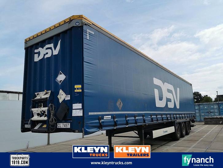 KRONE SDP 02 bär 2 tons taillift, Auto's, Vrachtwagens, Bedrijf, Te koop, ABS, Aanhangers en Opleggers, Diesel, Handgeschakeld