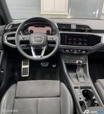 Audi Q3 45 TFSI e 245PK Black Ed Pano Matrix S-Line, Gebruikt, Zwart, Leder en Stof, Wit