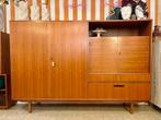 Vintage highboard jaren ‘60., Huis en Inrichting, Kasten | Dressoirs, Ophalen, Zo goed als nieuw, 25 tot 50 cm