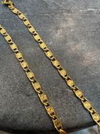 21k Gouden Ketting - Dubai Collectie, Sieraden, Tassen en Uiterlijk, Ophalen of Verzenden, Nieuw, Goud