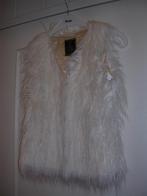 Aparte zachte beige nep bonten bodywarmer van Geisha, mt XS, Geisha, Verzenden, Beige, Zo goed als nieuw