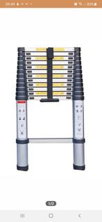Telescoop ladder 3,8m. Telescoopladder. Telescopische ladder, Doe-het-zelf en Verbouw, Ladders en Trappen, Ophalen of Verzenden