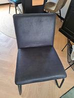 Moderne antraciet fauteuil zgan, Minder dan 75 cm, Ophalen of Verzenden, Zo goed als nieuw, Metaal