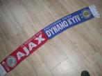 Ajax dubbelsjaal Dynamo Kiev, Ophalen of Verzenden, Gebruikt, Ajax, Vaantje of Sjaal