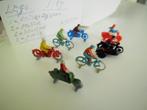 LEGO - 7 x Motor/scooter/fietser - 1:87, Ophalen of Verzenden, Gebruikt, Overige typen, Overige merken