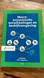 Macro economische ontwikkelingen en bedrijfsomgeving NIEUW, Nieuw, Ad Marijs; Wim Hulleman, Overige niveaus, Economie