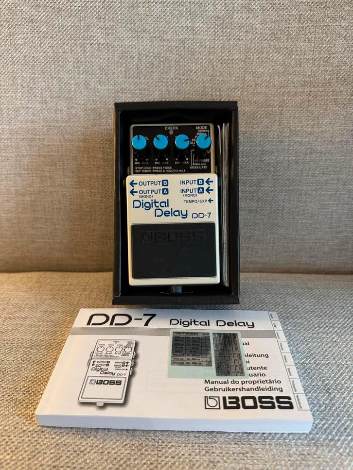Boss DD-7 Digital Delay - Zo goed als nieuw!, Muziek en Instrumenten, Effecten, Zo goed als nieuw, Delay of Echo, Ophalen